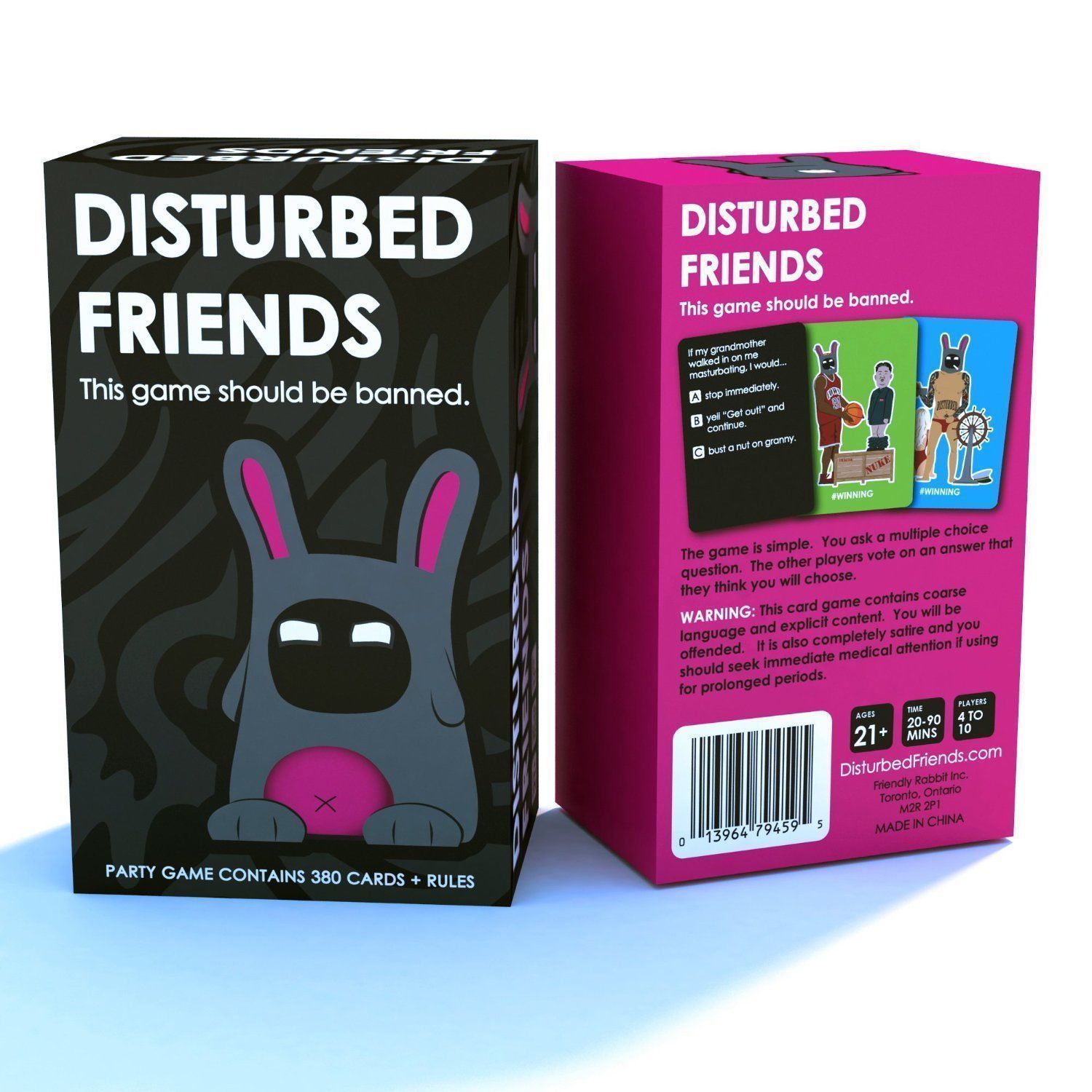 Disturbed Friends Card Game The Party Game Should be Banned Disturbed Friends Card Game The Party Game Should be Banned